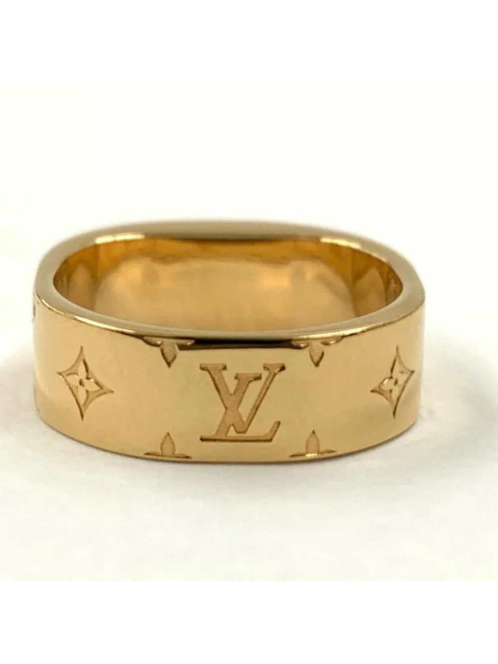Louis Vuitton Nanogram S Ring Gold